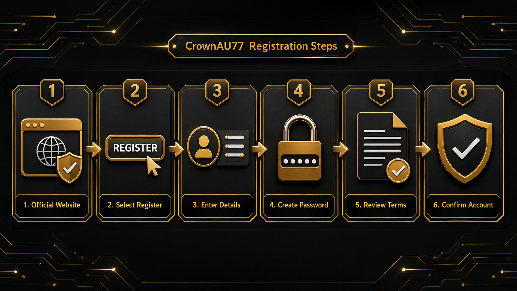 CrownAU77 register