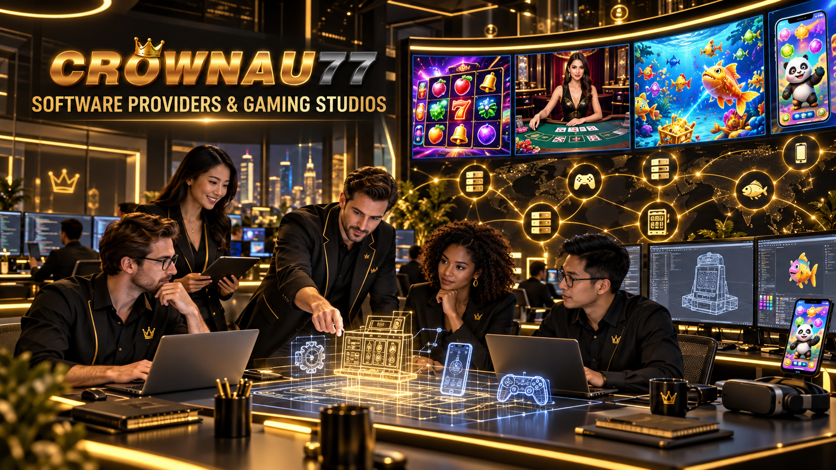 CrownAU77 game providers